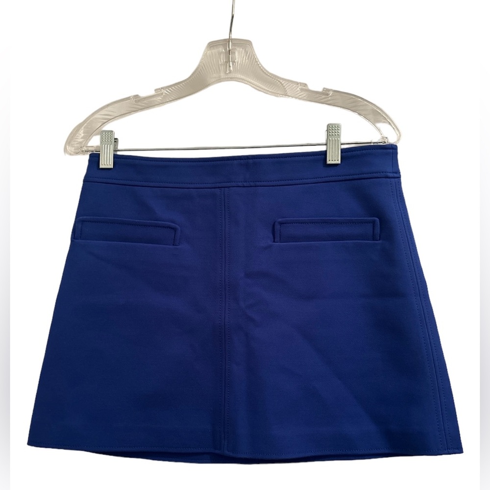 Zara Cobalt Blue Mini Skirt | Size M | Y2K A-Line Pocket Skirt Royal Blue